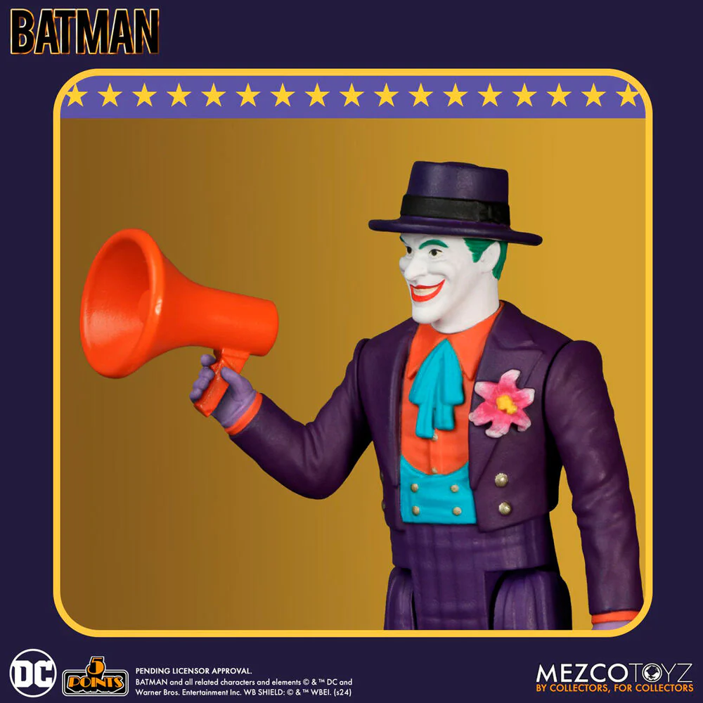 Figura The Joker Batman 1989 Universe Dc Comics 9,5Cm