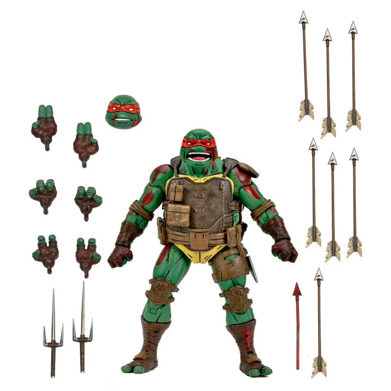 Figura Ultimate First To Fall Raphael Teenage Mutant Las Tortugas Ninja 18Cm - Image 3