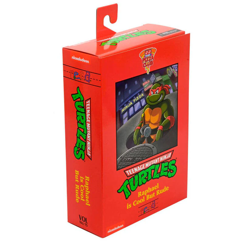 Figura Ultimate Raphael Vhs Cartoon Tortugas Ninja 18Cm - Image 2