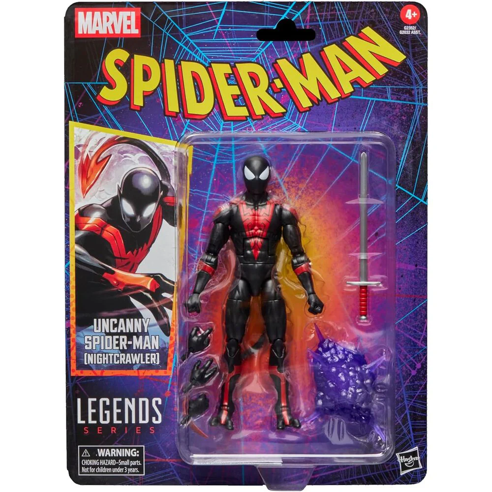 Figura Uncanny Spider-man Nightcrawler Spider-man Marvel Legends Series 15Cm - Image 9
