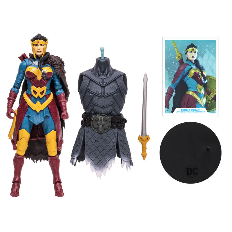 Figura Wonder Woman Endless Winter Multiverse Dc Comics 18Cm - Image 6