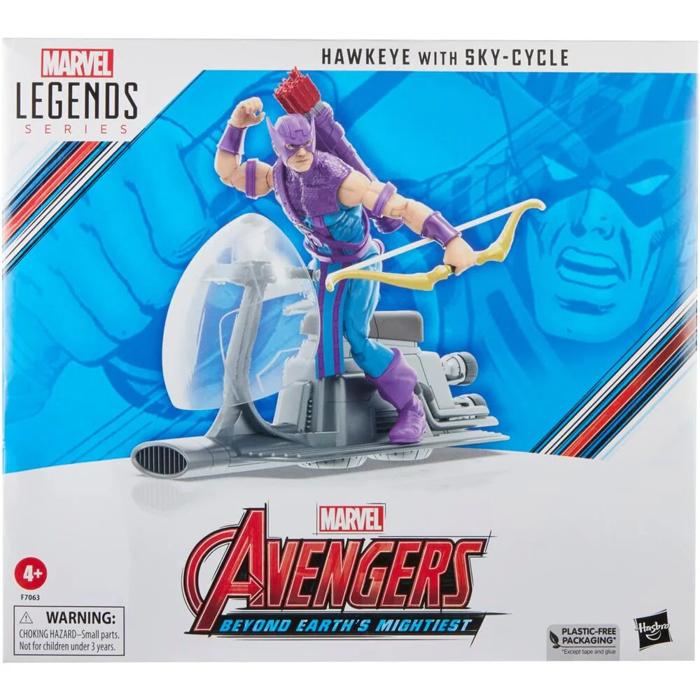 Figuras Hawkeye + Sky-Cycle Beyond Earths Mightiest Los Vengadores Avengers Marvel 15Cm - Image 10