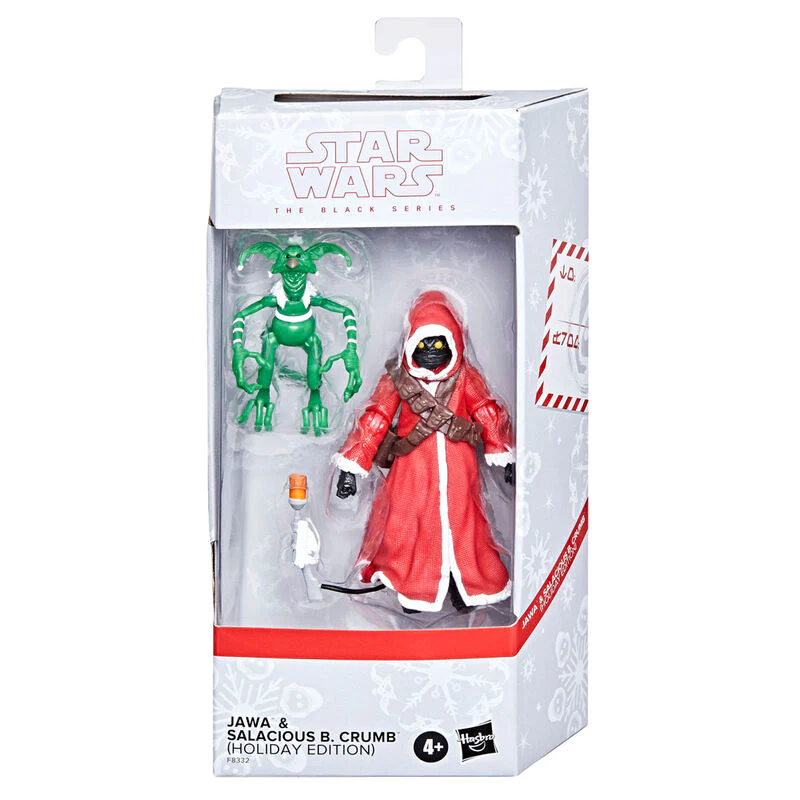 Figuras Jawa & Salacious B. Crumb Holiday Edition Star Wars 15-10Cm