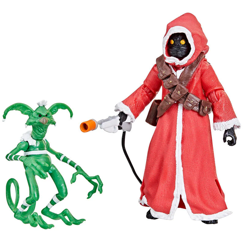 Figuras Jawa & Salacious B. Crumb Holiday Edition Star Wars 15-10Cm - Image 5