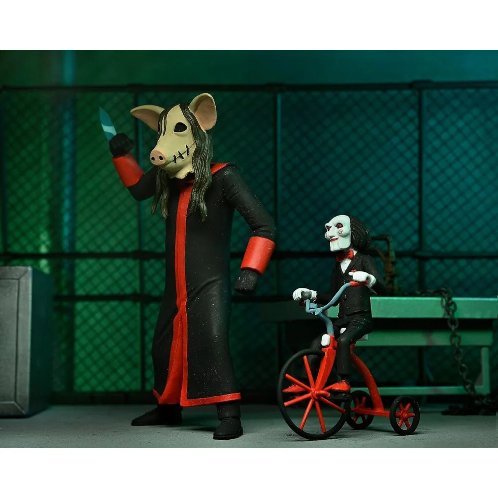 Figuras Jigsaw Killer & Billy The Puppet Tricycle Saw Toony Terrors 15Cm - Image 4