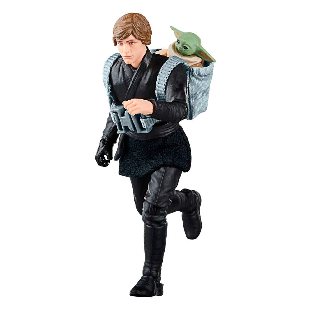 Figuras Luke Skywalker & Grogu El Libro De Boba Fett Star Wars 9,5Cm - Image 3