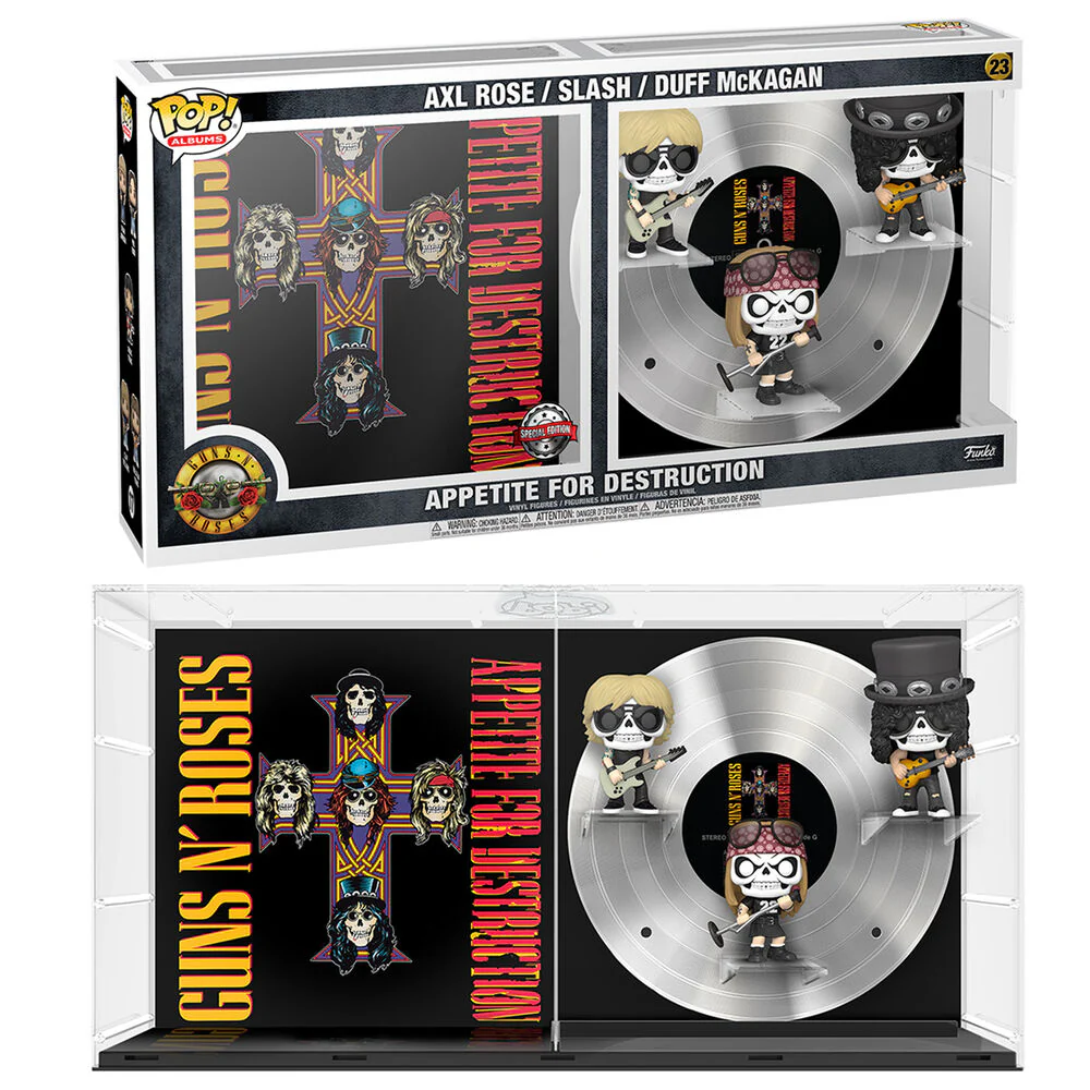 Figuras Pop Album Deluxe Guns N Roses Appetite For Destruction Exclusive