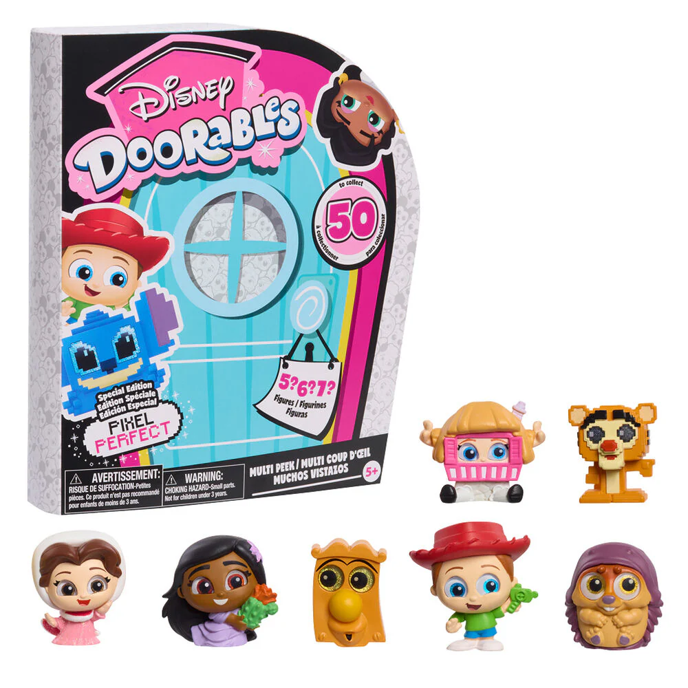 Figuras Sorpresa Pixel Serie 12 Mini Peek Disney Doorables