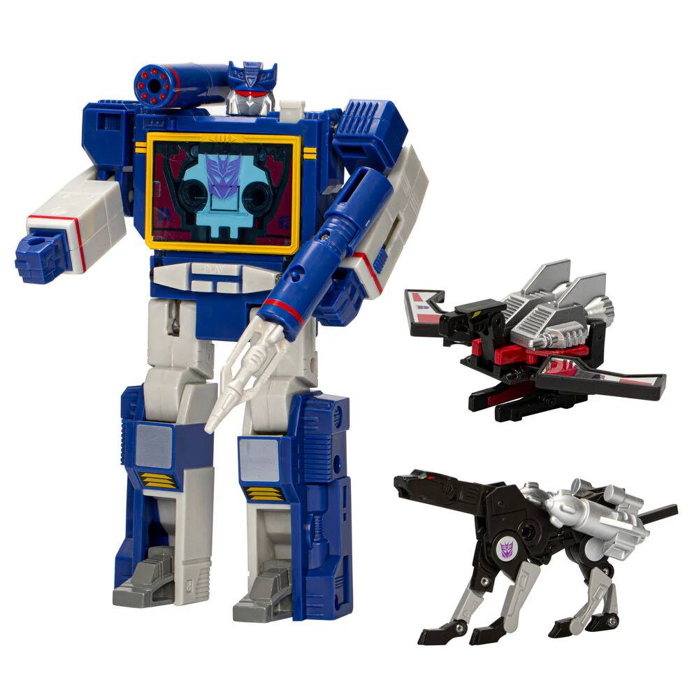 Figuras Soundwave Laserbeak & Ravage 40Th Anniversary Transformers - Image 4