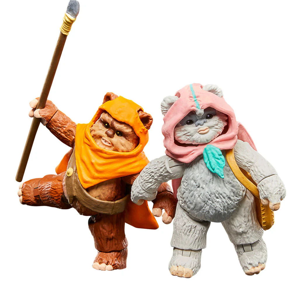 Figuras Wicket W Warrick & Kneesaa Ewoks Star Wars 9Cm - Image 2