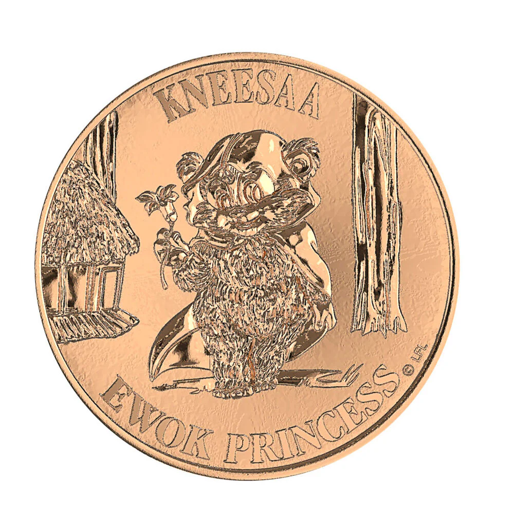 Figuras Wicket W Warrick & Kneesaa Ewoks Star Wars 9Cm - Image 8