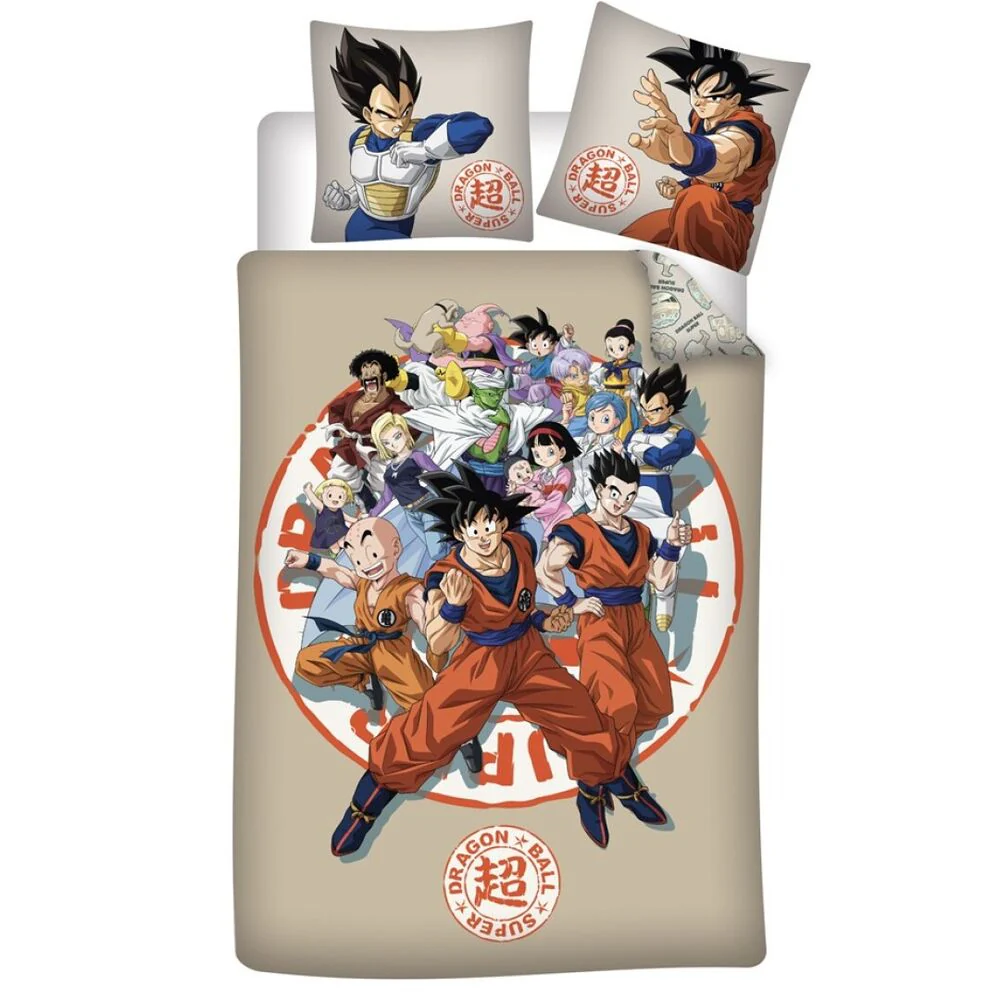 Funda Nordica Dragon Ball Cama 90Cm Algodon
