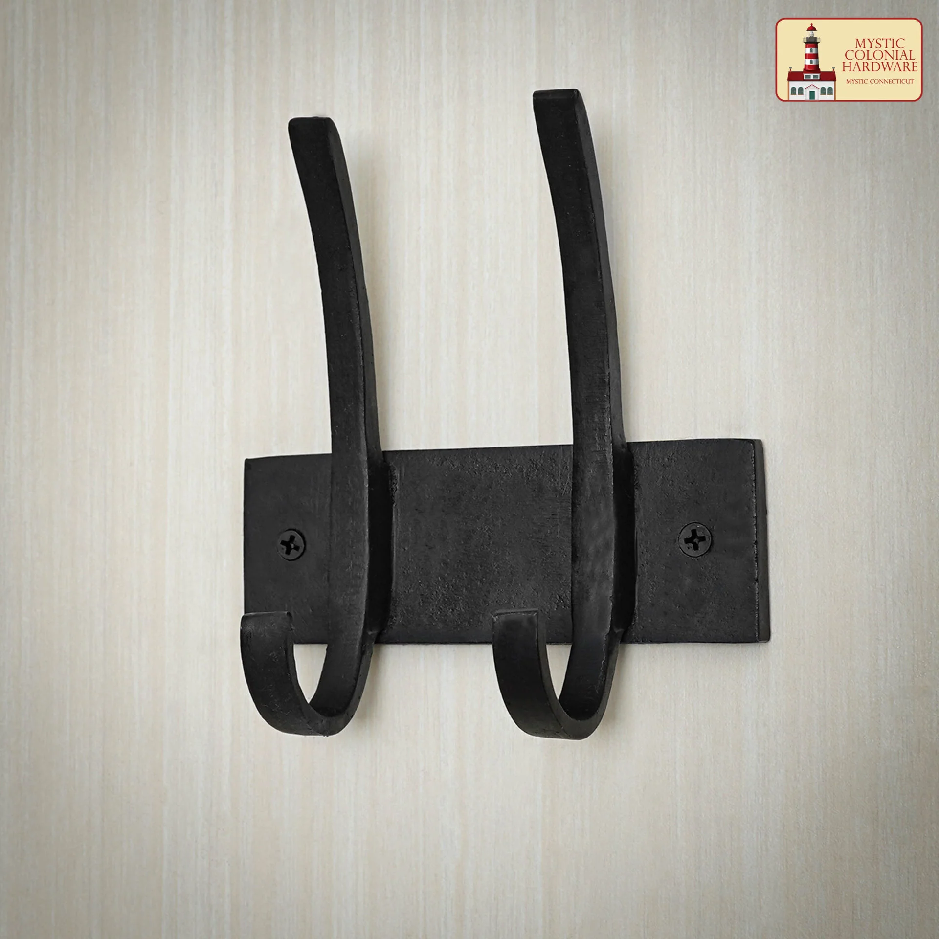 Ganchos de Pared Artesanales de Hierro Forjado