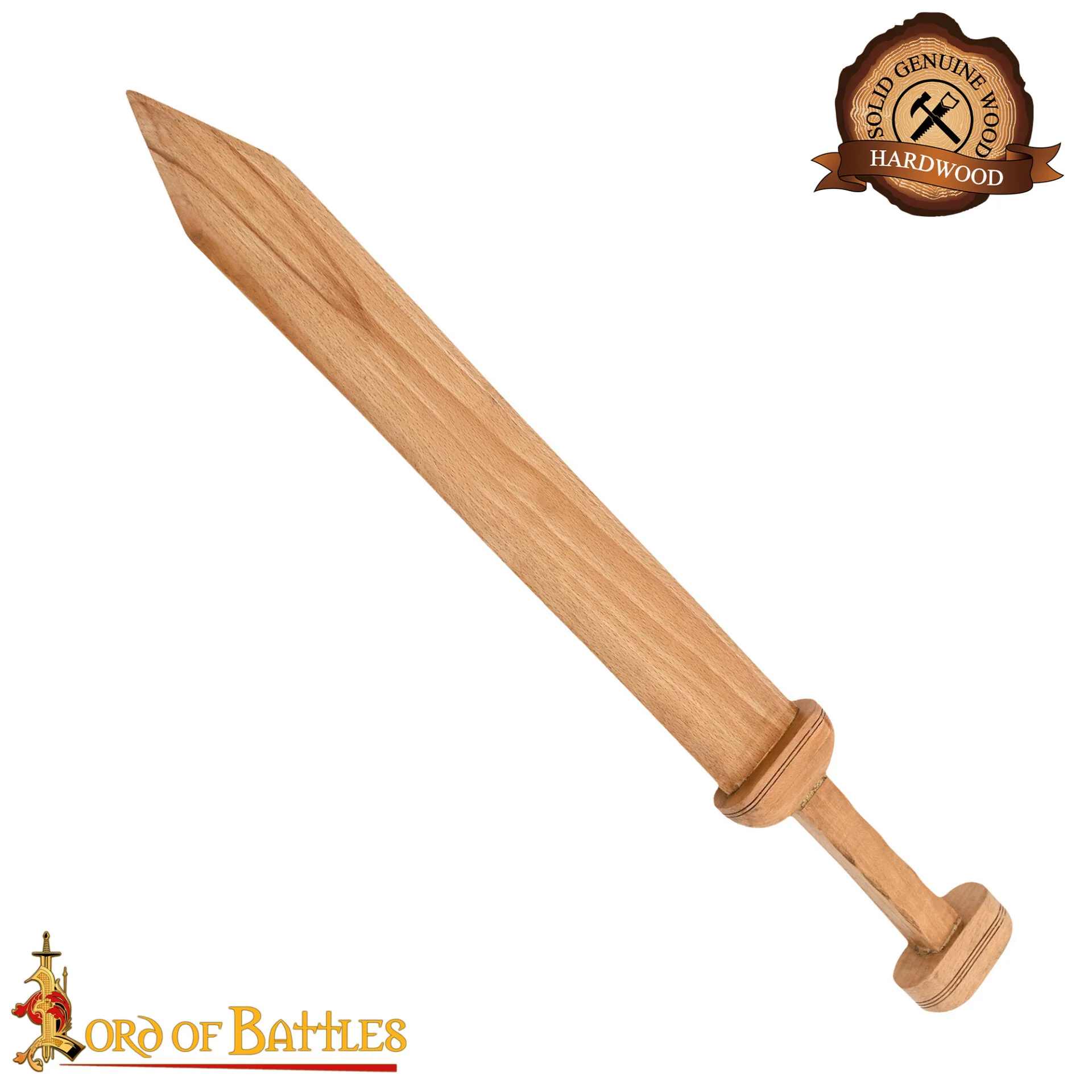 Gladius Romano Espada Artesanal de Madera con Diseño Histórico - Image 4