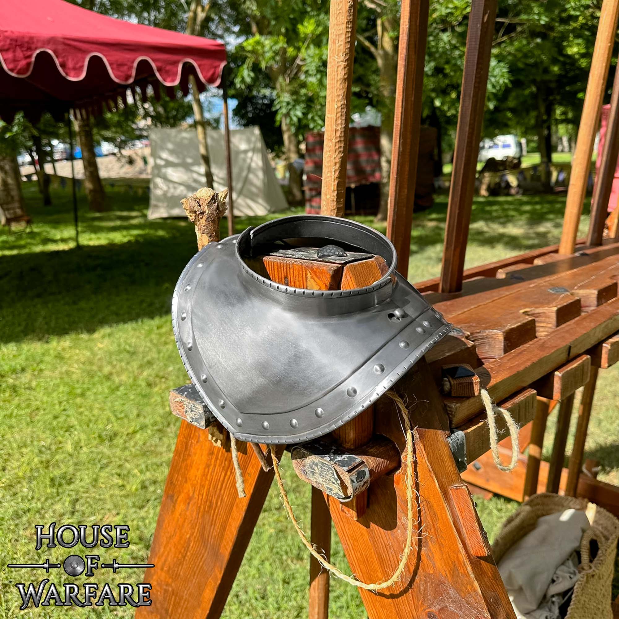Gorget Medieval de Acero para Soldados - Image 14