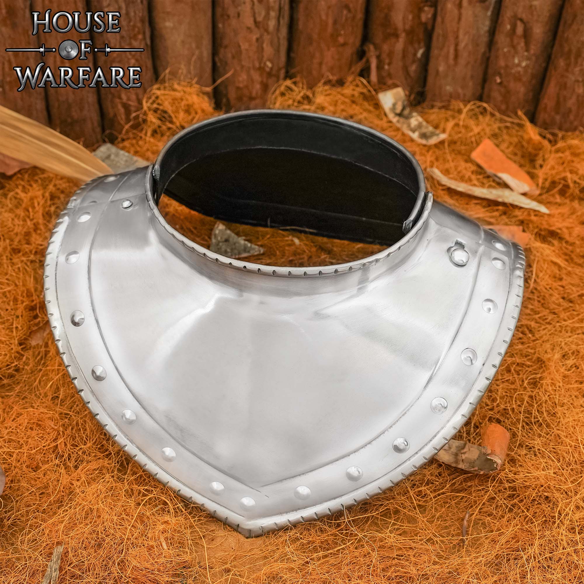 Gorget Medieval de Acero para Soldados - Image 9