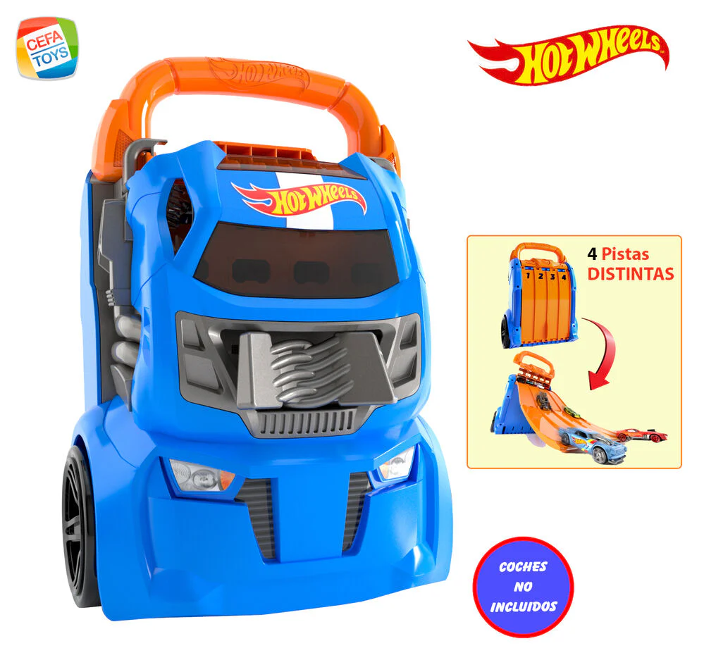 Guardacoches Lanzador 2 En 1 Hot Wheels