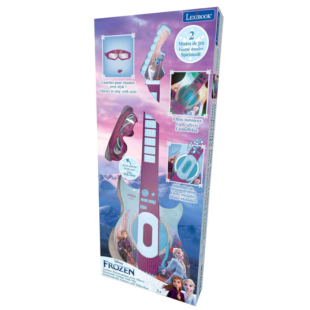 Guitarra Electronica Con Microfono Frozen Disney - Image 4