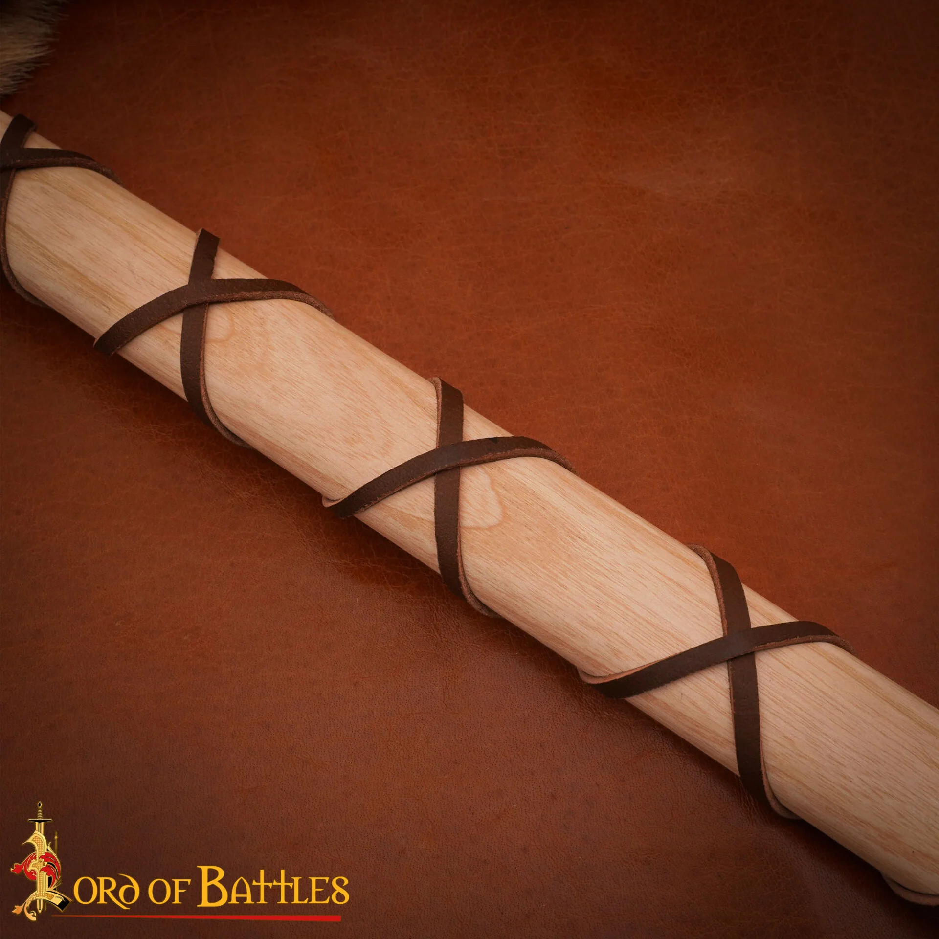 Hacha de Doble Hoja con Mango de Madera de Fresno - Medieval - Image 10
