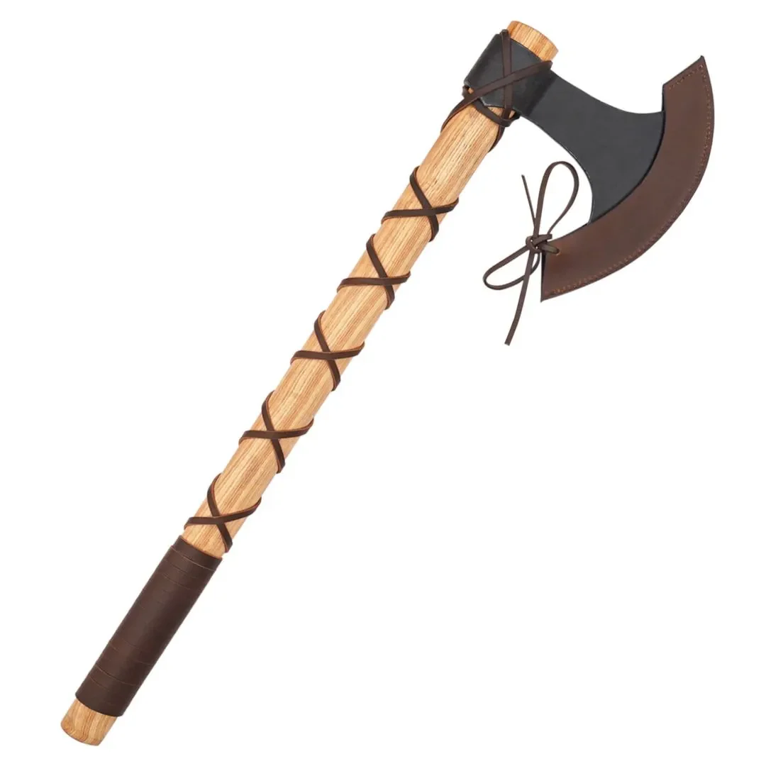 Hacha Vikinga - Acero al Carbono y Mango de Madera - Image 2