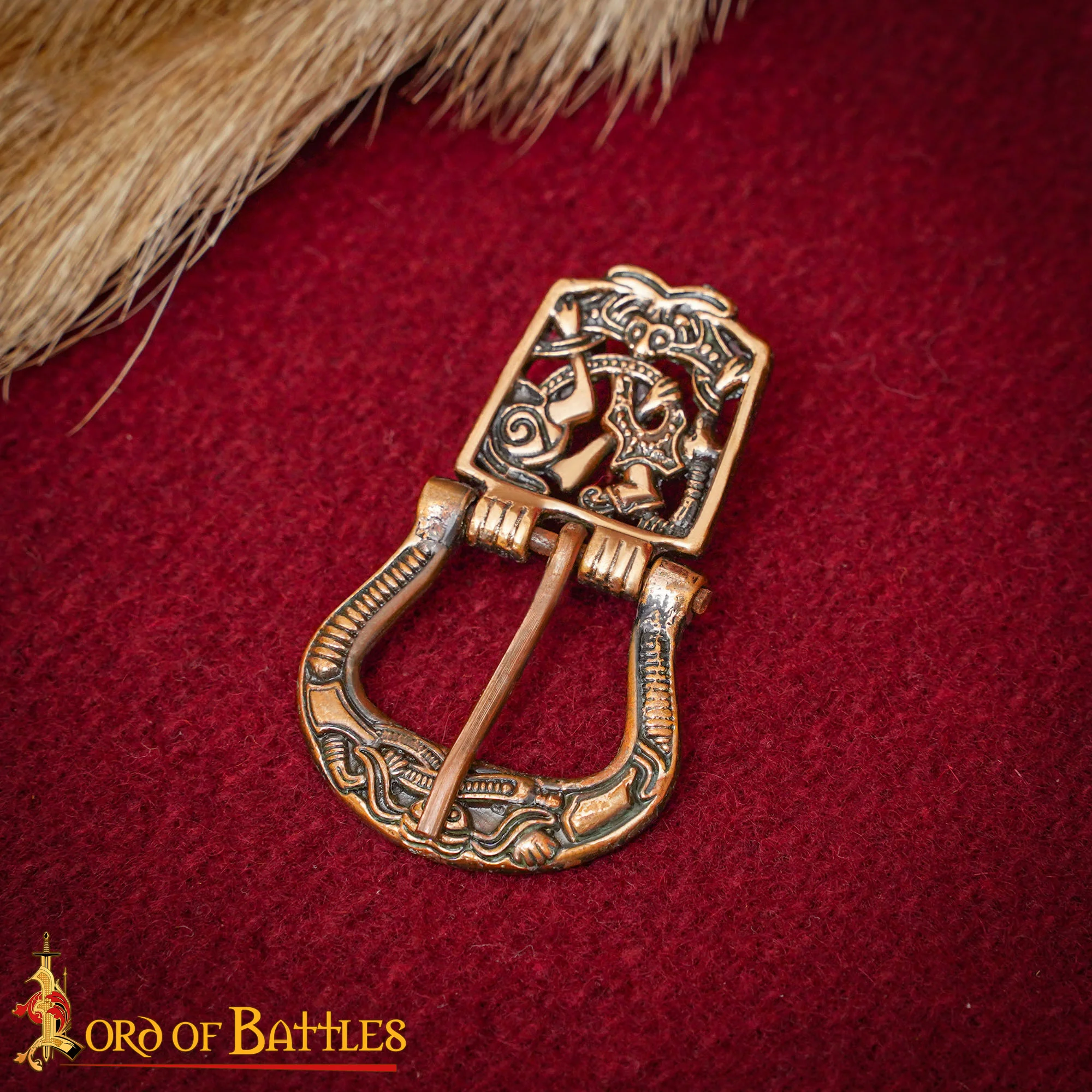 Hebilla de Bronce Vikingo del Siglo X (para Cinturones de 1,5 Cm) - Image 13