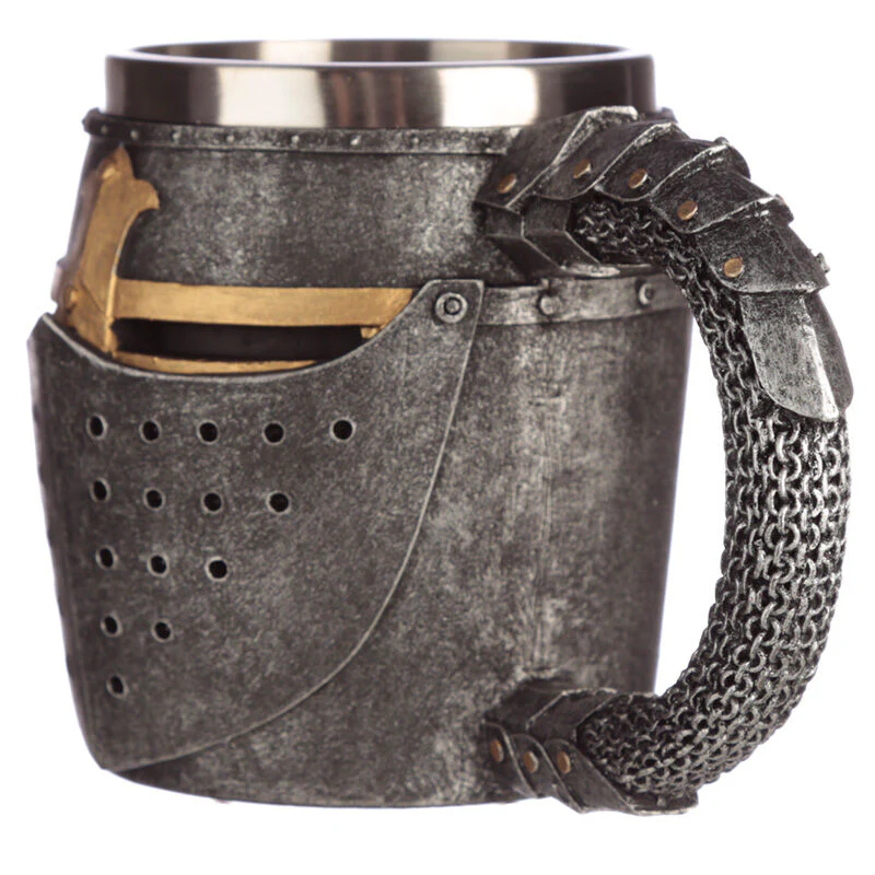 Jarra Casco Y Malla Medieval - Image 3
