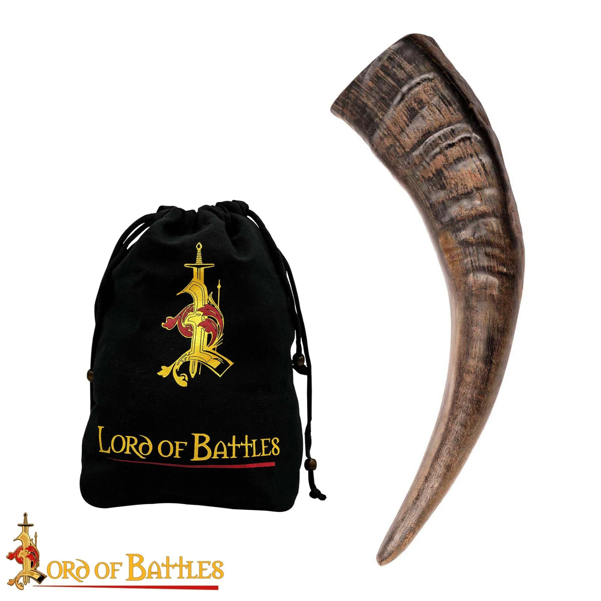 Jarra de Cuerno de Buey Medieval con Acabado a Mano (400 Ml) - Image 4