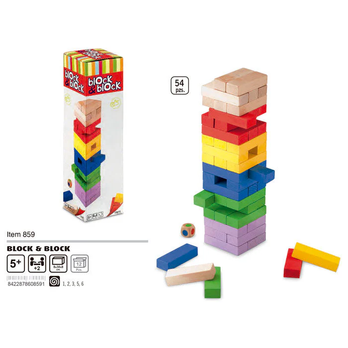 Juego Block & Block Colores 54Pz - Image 3