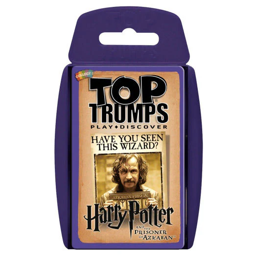 Juego Cartas Harry Potter Y El Prisionero De Azkaban Top Trumps Español