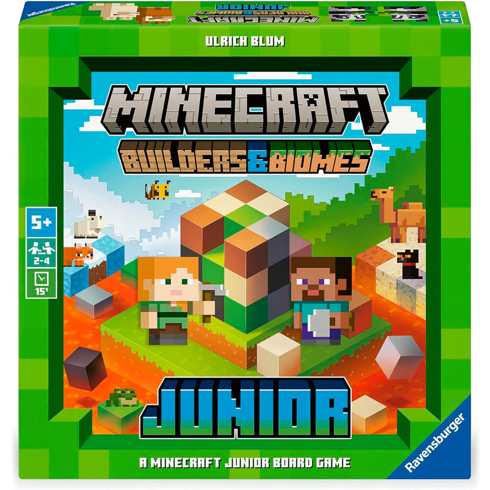Juego De Mesa Builders & Biomes Junior Minecraft - Image 2