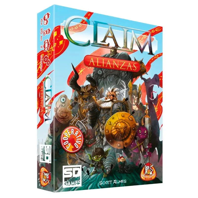 Juego De Mesa Claim Alianzas Español