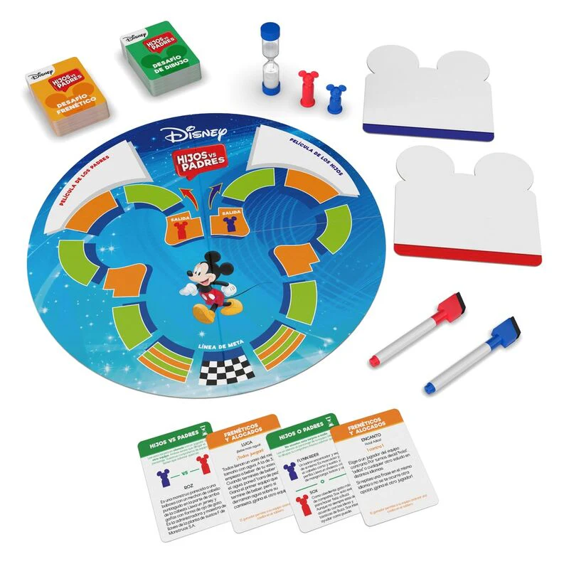 Juego De Mesa Hijos Contra Padres Edicion Disney Español - Image 3