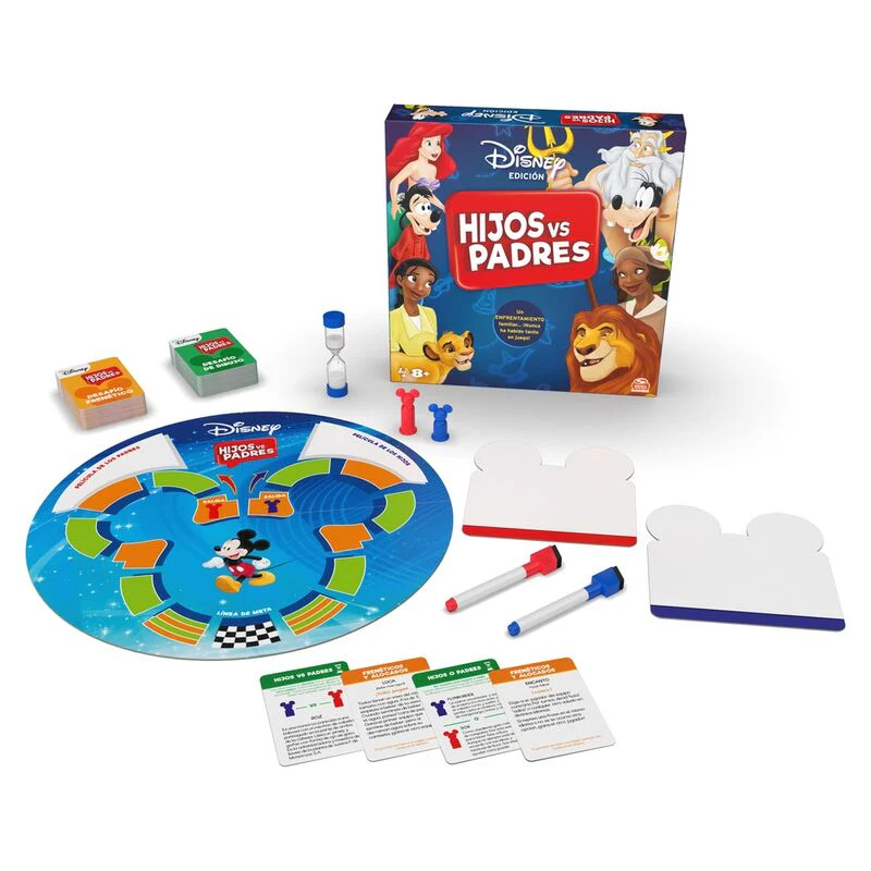 Juego De Mesa Hijos Contra Padres Edicion Disney Español - Image 4
