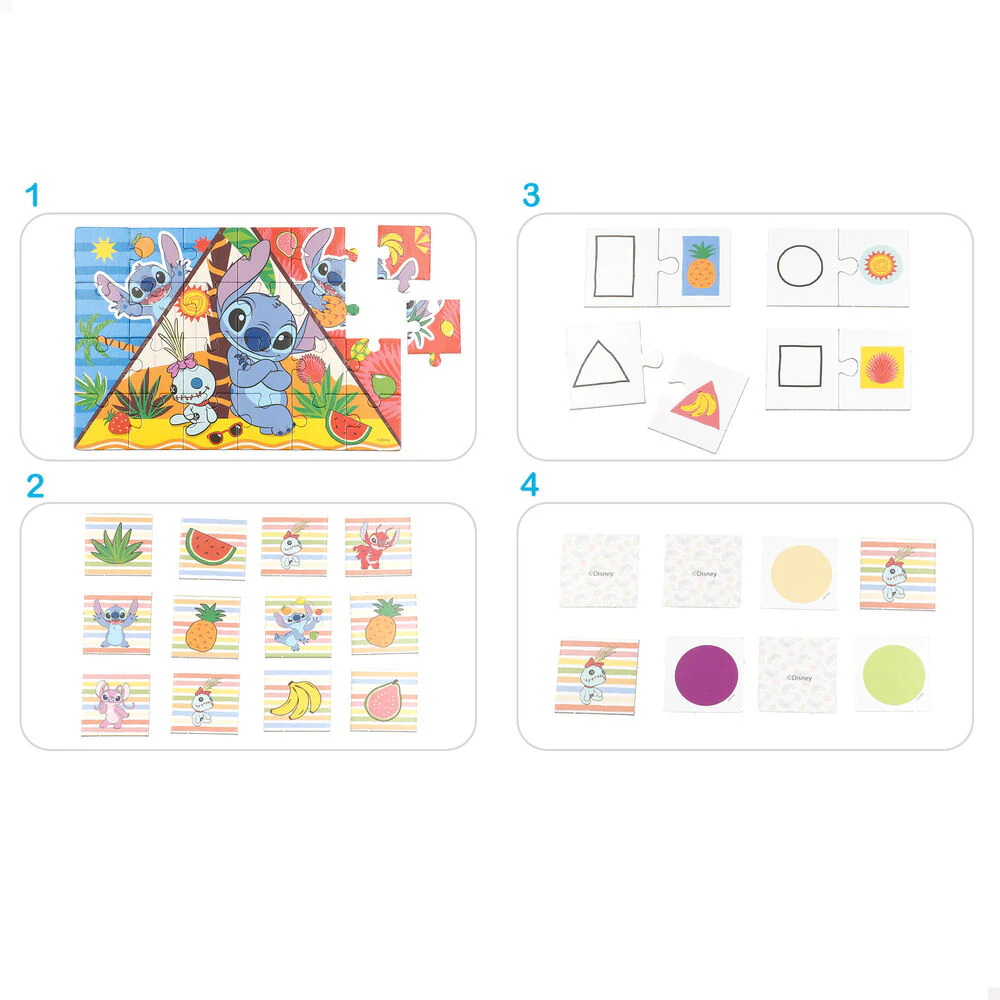 Juego Educativo 10 En 1 Stitch Disney - Image 2