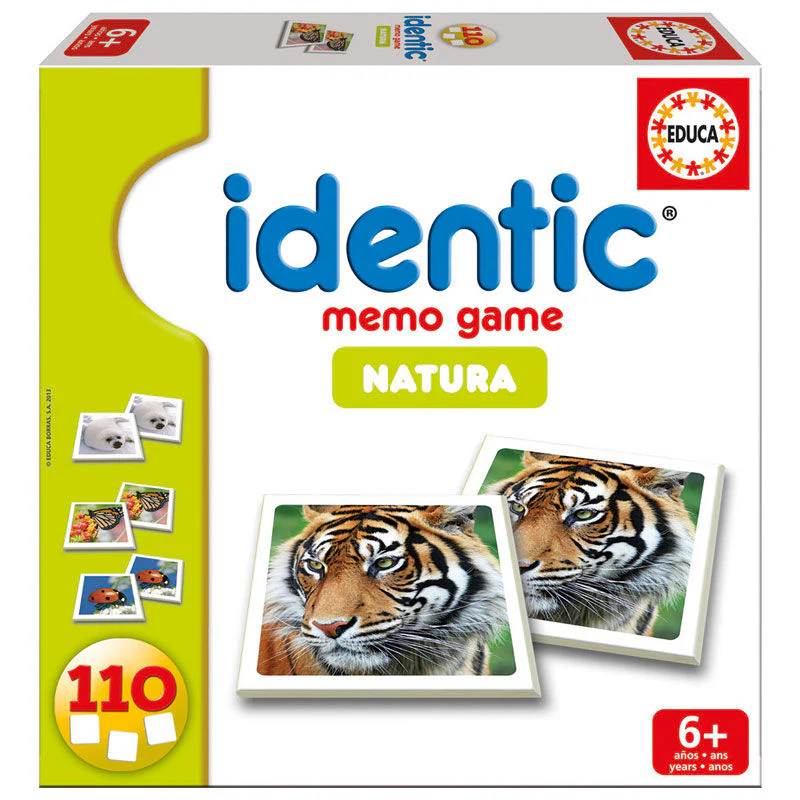 Juego Identic Memo Natura