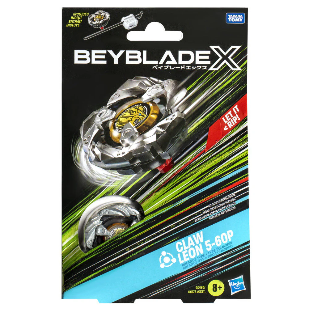 Juego Kit Inicial Claw Leon 5-60P Beyblade X - Image 3