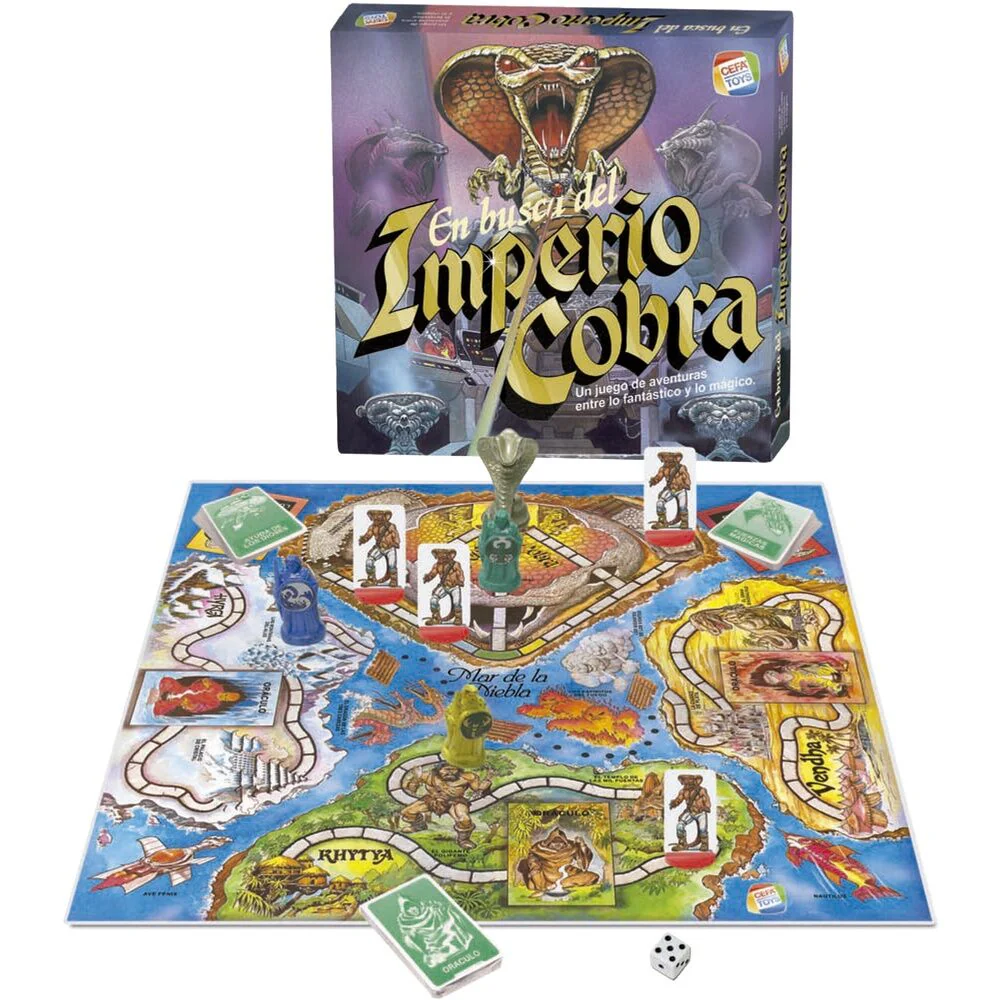 Juego Mesa En Busca Del Imperio Cobra Español - Image 2