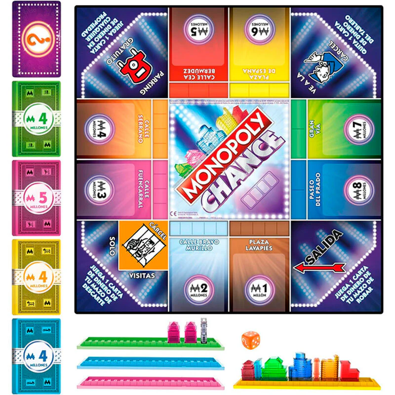 Juego Mesa Monopoly Chance Español - Image 2