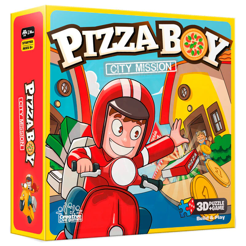 Juego Mesa Pizza Boy City Mission