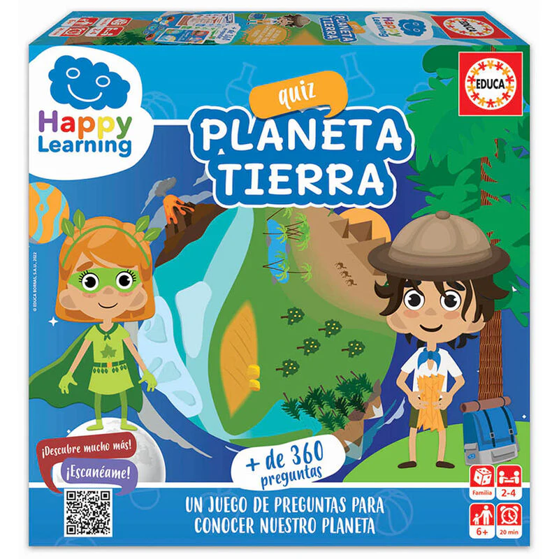 Juego Mesa Planeta Tierra Happy Leaning