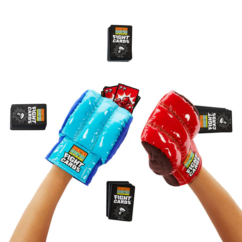 Juego Mesa Rock Em Sock Em Robots Cartas Lucha - Image 3