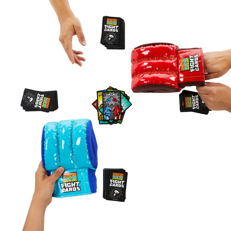 Juego Mesa Rock Em Sock Em Robots Cartas Lucha - Image 4