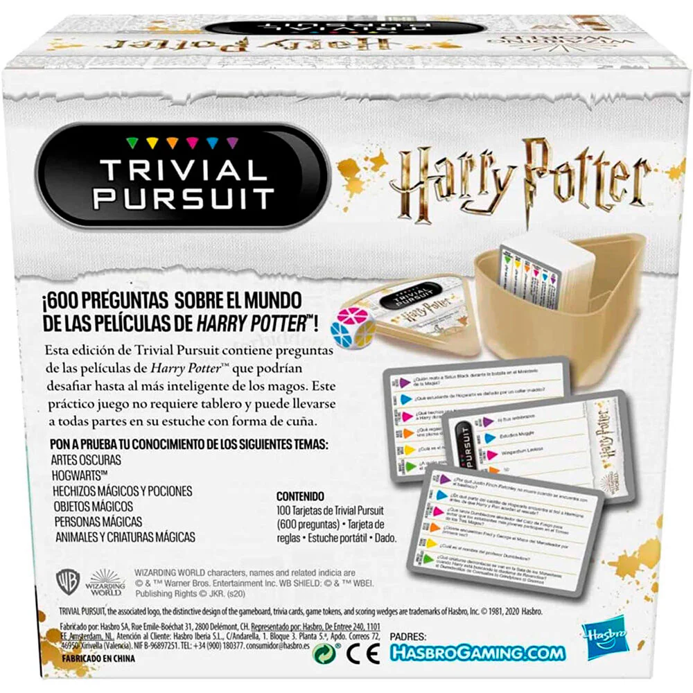 Juego Mesa Trivial Pursuit Harry Potter - Image 3
