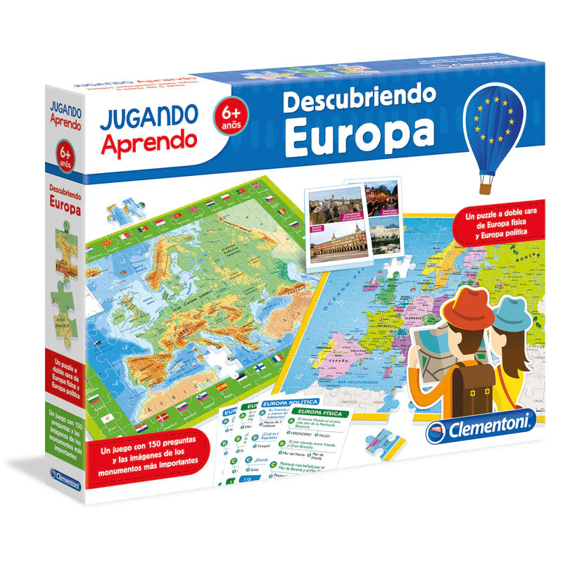 Juego Puzzle Mapa Geo Descubre Europa - Image 4