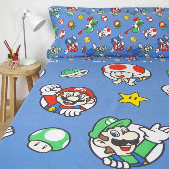 Juego Sabanas Super Mario Bros 90Cm - Image 3