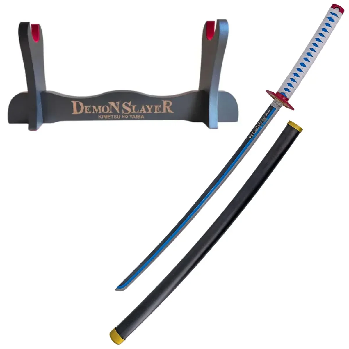 Katana Decorativa de Acero de Tomioka Giyuu Kimetsu no Yaiba - Image 6