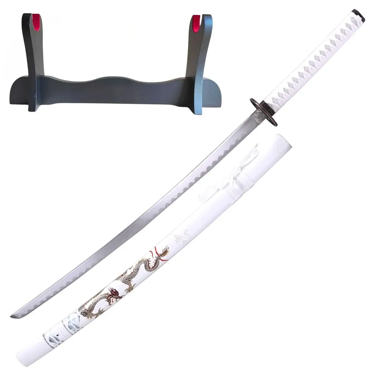 Katana Decorativa Samurái Negra - Blanca - Image 4