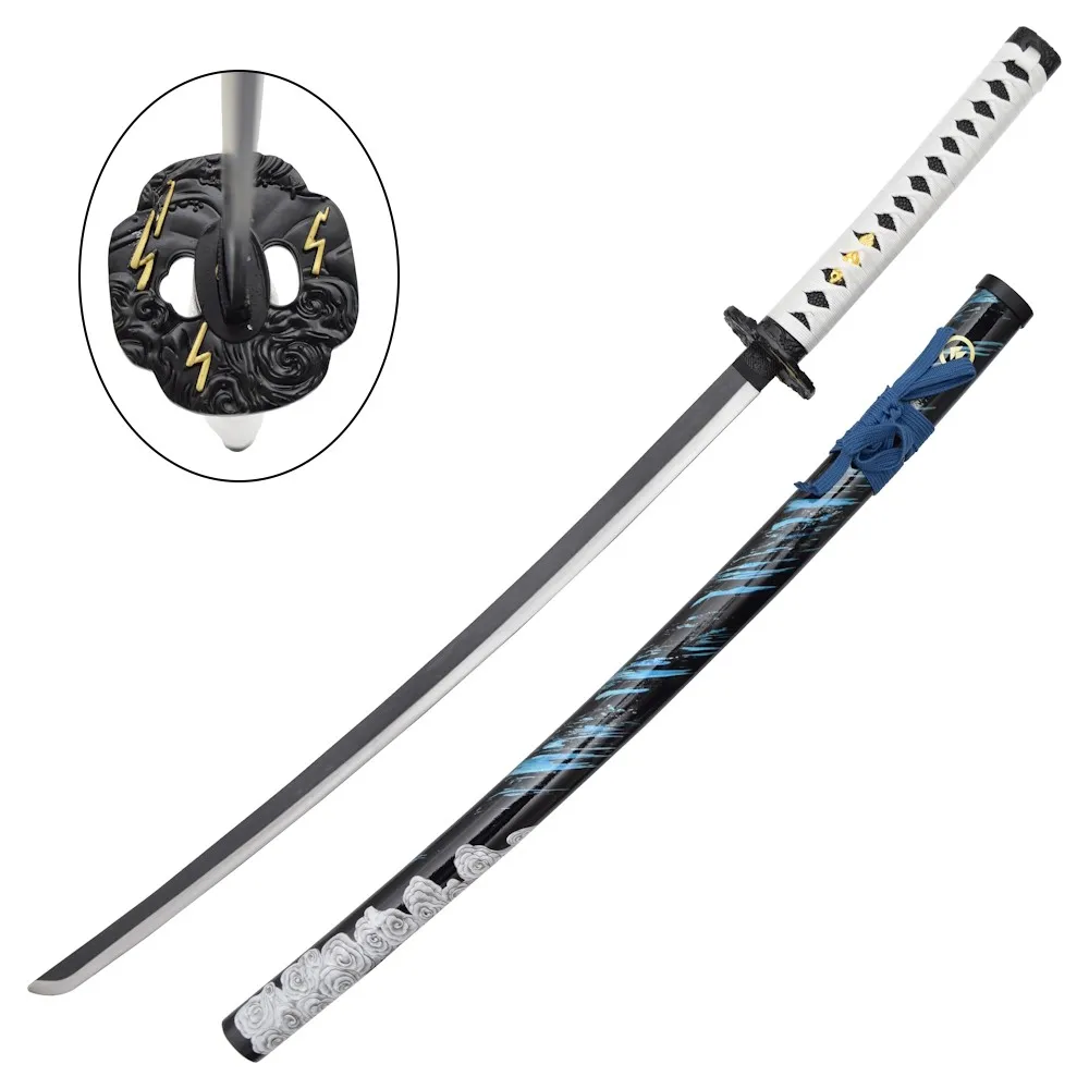 Katana Sakai Azul - Jin Sakai - Ghost of Tsushima Gama Alta