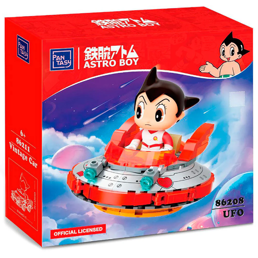 Kit Construccion Astro Boy Coche Fantastico Astro Boy 129Pzs