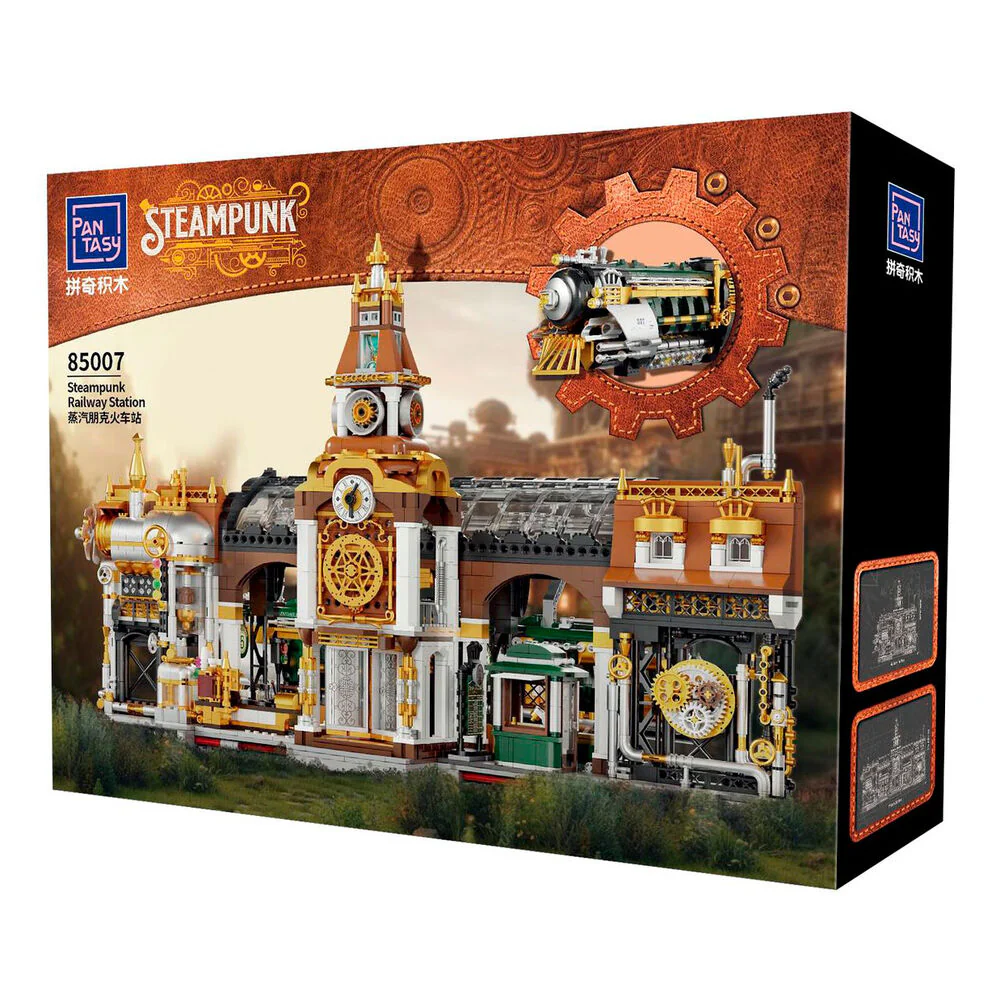 Kit Construccion Estacion De Tren Steampunk 2788Pzs - Image 2